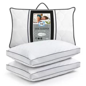Sealy Side Sleeper Fibre Medium Support Pillow (Pack of 2)