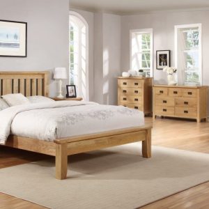 Denver Solid Oak Bed Frame
