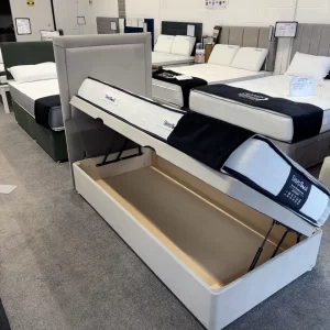 Single Ottoman Side Opening