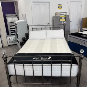 Double Strafford Bed Frame with Orthopaedic Mattress