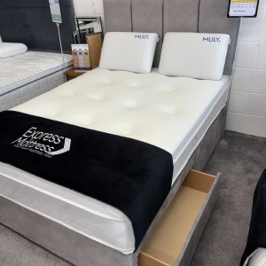 135cm Double Astrid 2 Drawers Foot End Set and Headboard