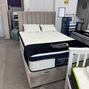 2000 Pocket Cool Gel Foam Mattress, End Lift Ottoman
